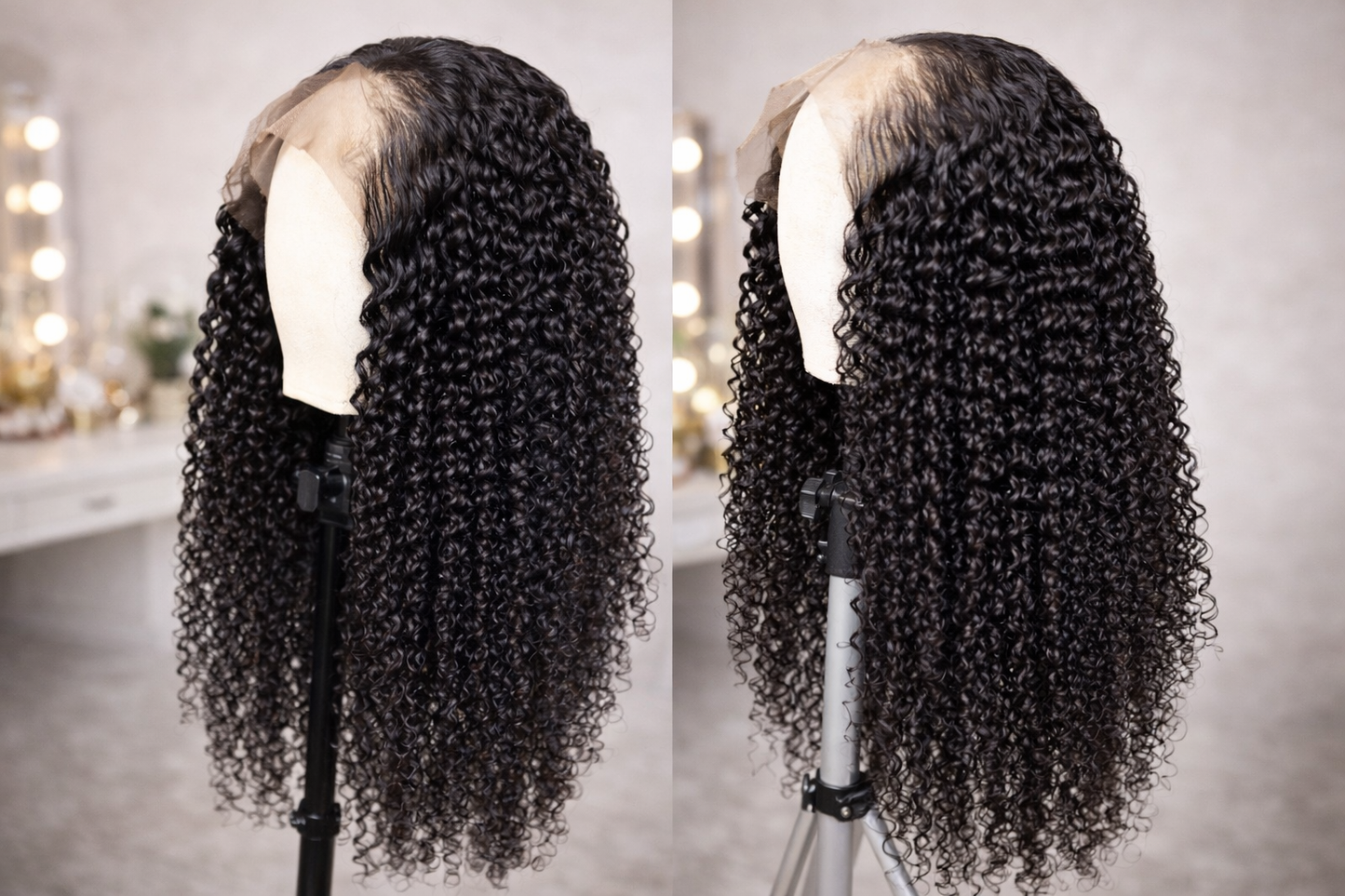 Kinky curly wig