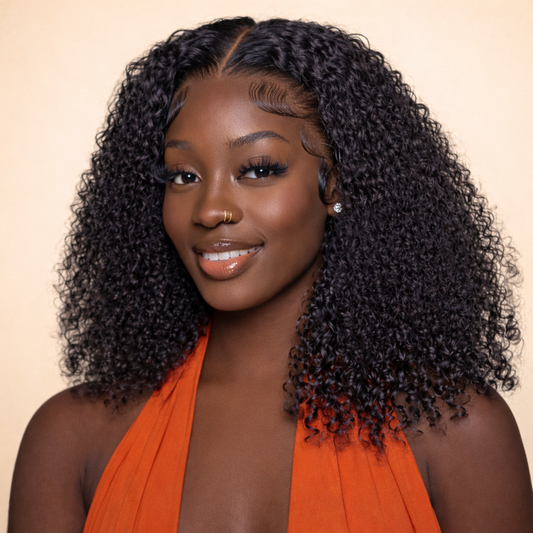 Perruque Lace Kinky curly HD Invisible - Effet Naturel Garanti